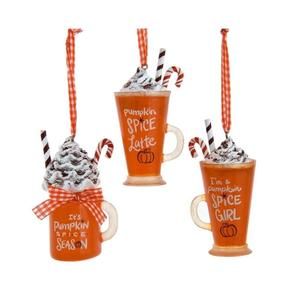 Pumpkin Spice Latte Ornaments